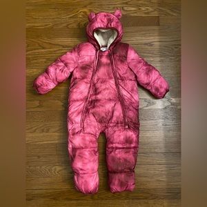 Baby Gap Limited Edition ColdControl One-Piece Bunting, 18-24M, Pink Tie Dye